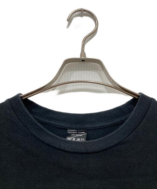 NUMBER (N)INE（ナンバーナイン）NUMBER (N)INE (ナンバーナイン) ARM&HMBURGER T ブラック サイズ:2の古着・服飾アイテム