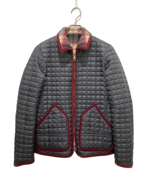 n(n) by NUMBER (N)INE（エヌエヌバイナンバーナイン）n(n) by NUMBER (N)INE (エヌエヌバイナンバーナイン) リバーシブルチェックジャケット レッド サイズ:2の古着・服飾アイテム