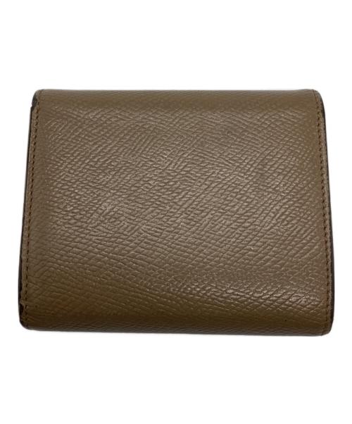 CELINE（セリーヌ）CELINE (セリーヌ) トリフォールドウォレット ベージュの古着・服飾アイテム