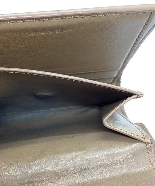 CELINE（セリーヌ）CELINE (セリーヌ) トリフォールドウォレット ベージュの古着・服飾アイテム