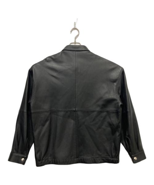 edition（エディション）edition (エディション) ラムレザージャケット ブラック サイズ:Sの古着・服飾アイテム