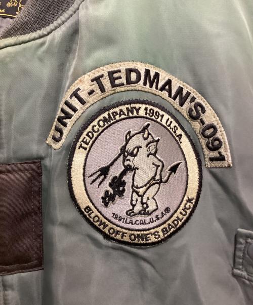 TED COMPANY（テッドカンパニー）TED COMPANY (テッドカンパニー) MA-1ジャケット カーキ サイズ:42の古着・服飾アイテム