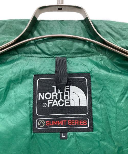 THE NORTH FACE（ザ ノース フェイス）THE NORTH FACE (ザ ノース フェイス) ダウンベスト グリーン サイズ:Lの古着・服飾アイテム