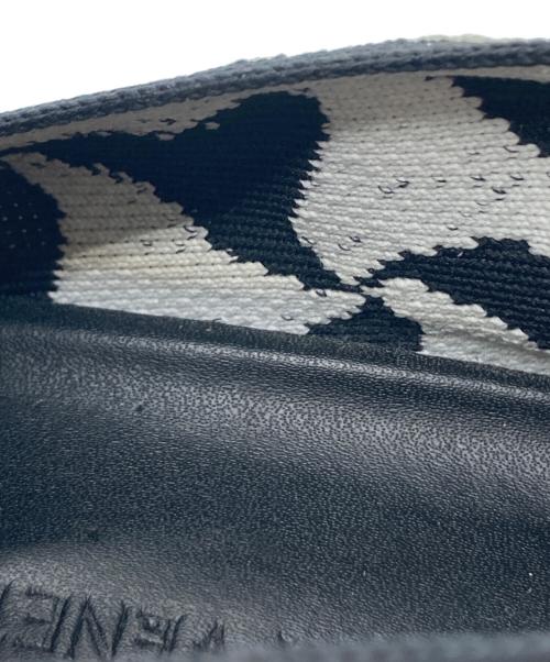 BOTTEGA VENETA（ボッテガベネタ）BOTTEGA VENETA (ボッテガベネタ) RIPPLE KNIT JACQUARD ANEAKERS ホワイト×ブラック サイズ:41の古着・服飾アイテム