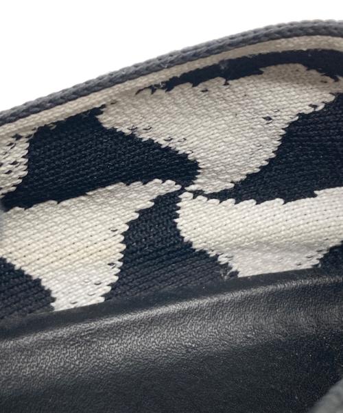 BOTTEGA VENETA（ボッテガベネタ）BOTTEGA VENETA (ボッテガベネタ) RIPPLE KNIT JACQUARD ANEAKERS ホワイト×ブラック サイズ:41の古着・服飾アイテム