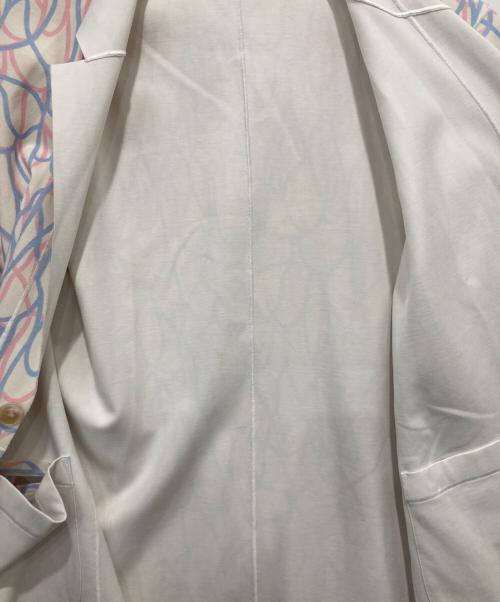 NOBNAGA（ノブナガ）NOBNAGA (ノブナガ) テーラードジャケット ホワイト サイズ:Mの古着・服飾アイテム