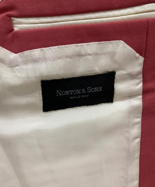NORTON&SONS（ノートンアンドサンズ）NORTON&SONS (ノートンアンドサンズ) テーラードジャケット ピンク サイズ:-の古着・服飾アイテム