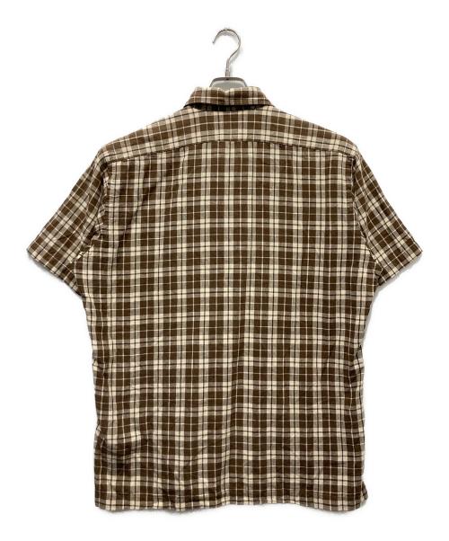 POLO RALPH LAUREN（ポロ・ラルフローレン）POLO RALPH LAUREN (ポロ・ラルフローレン) 半袖シャツ ブラウン サイズ:Mの古着・服飾アイテム