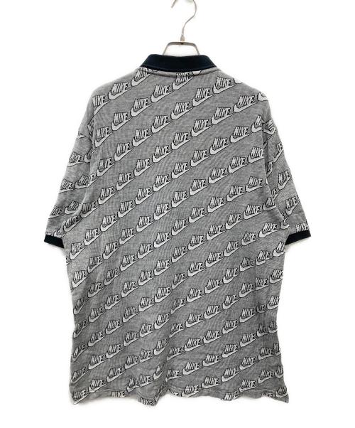 SUPREME（シュプリーム）SUPREME (シュプリーム) NIKE (ナイキ) jacquard polo グレー×ブラック サイズ:Mの古着・服飾アイテム