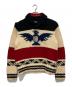 POLO RALPH LAUREN（ポロ・ラルフローレン）の古着「イーグル柄カウチンセーター」｜トリコロールカラー