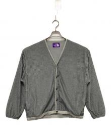 THE NORTHFACE PURPLELABEL（ザ・ノースフェイス パープルレーベル）の古着「Field Reversible Snap Cardigan」｜グレー