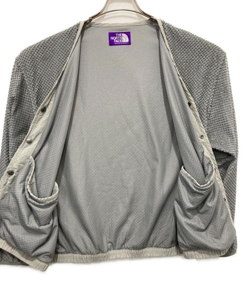THE NORTHFACE PURPLELABEL（ザ・ノースフェイス パープルレーベル）THE NORTHFACE PURPLELABEL (ザ・ノースフェイス パープルレーベル) Field Reversible Snap Cardigan グレー サイズ:Sの古着・服飾アイテム