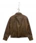 GAP BLUE JEANS (ギャップブルージーンズ) 3rdレザートラッカージャケット ブラウン サイズ:S：12000円
