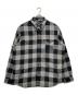 POLO RALPH LAUREN（ポロ・ラルフローレン）の古着「裏ボアシャツジャケット」｜ブラック×グレー