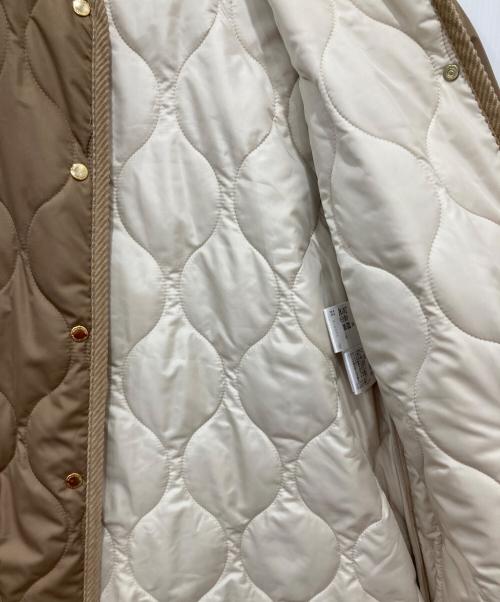 MACKINTOSH PHILOSOPHY（マッキントッシュ フィロソフィー）MACKINTOSH PHILOSOPHY (マッキントッシュ フィロソフィー) キルティングコート ベージュ サイズ:36の古着・服飾アイテム