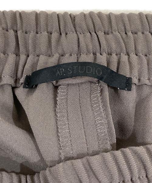AP STUDIO（エーピーストゥディオ）AP STUDIO (エーピーストゥディオ) ジョーゼットプルオンパンツ グレー サイズ:34の古着・服飾アイテム