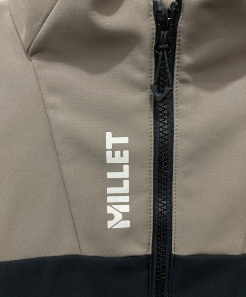 MILLET（ミレー）MILLET (ミレー) セネカシールドジャケット ベージュ×ブラック サイズ:XSの古着・服飾アイテム
