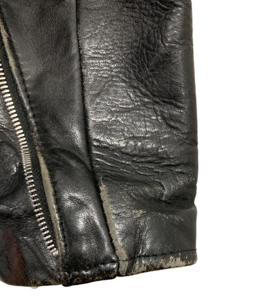 Schott（ショット）Schott (ショット) レザージャケット ブラック サイズ:40の古着・服飾アイテム