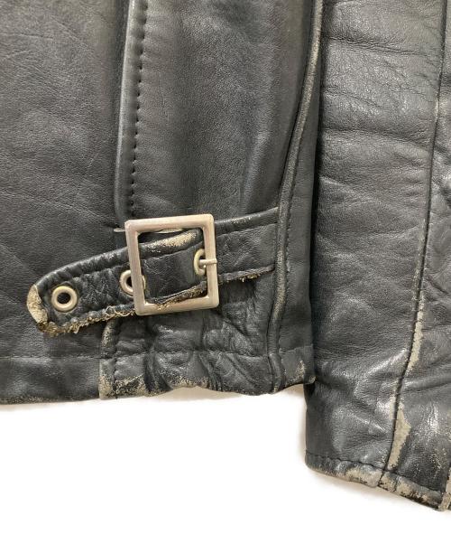 Schott（ショット）Schott (ショット) レザージャケット ブラック サイズ:40の古着・服飾アイテム