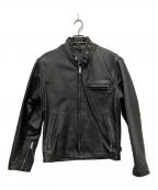 Schottショット）の古着「レザージャケット」｜ブラック