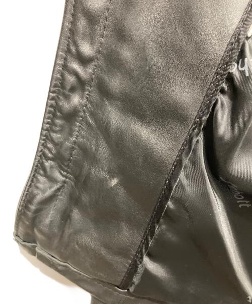 Schott（ショット）Schott (ショット) レザージャケット ブラック サイズ:38の古着・服飾アイテム