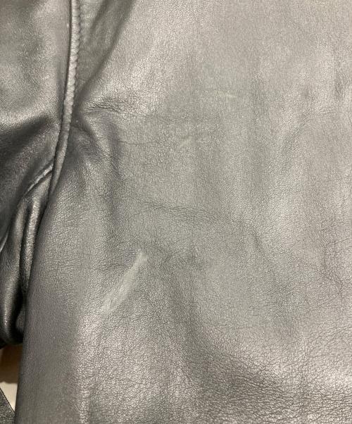 Schott（ショット）Schott (ショット) レザージャケット ブラック サイズ:38の古着・服飾アイテム