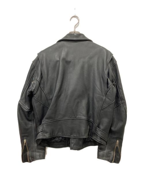 HARLEY-DAVIDSON（ハーレーダビッドソン）HARLEY-DAVIDSON (ハーレーダビッドソン) ダブルライダースジャケット ブラック サイズ:XLの古着・服飾アイテム