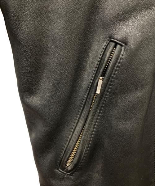 HARLEY-DAVIDSON（ハーレーダビッドソン）HARLEY-DAVIDSON (ハーレーダビッドソン) ダブルライダースジャケット ブラック サイズ:XLの古着・服飾アイテム