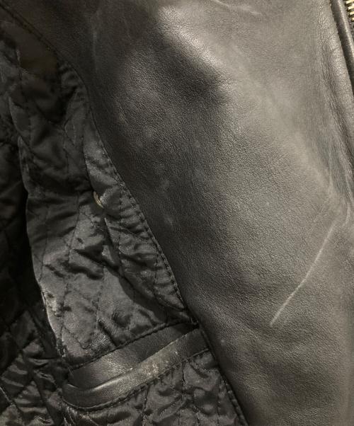 HARLEY-DAVIDSON（ハーレーダビッドソン）HARLEY-DAVIDSON (ハーレーダビッドソン) ダブルライダースジャケット ブラック サイズ:XLの古着・服飾アイテム