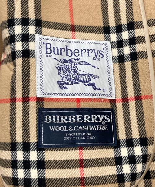 Burberry's（バーバリー）Burberry's (バーバリーズ) カシミア混ウールステンカラーコート ブラウン サイズ:9ARの古着・服飾アイテム