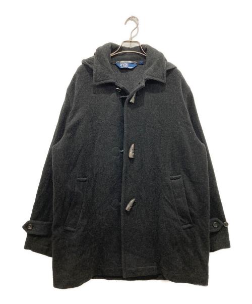 POLO RALPH LAUREN（ポロ・ラルフローレン）POLO RALPH LAUREN (ポロ・ラルフローレン) ダッフルコート ブラック サイズ:Lの古着・服飾アイテム