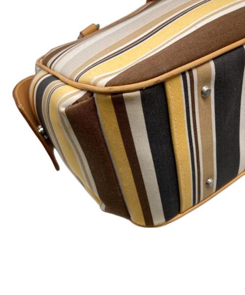 BURBERRY BLUE LABEL（バーバリー ブルー レーベル）BURBERRY BLUE LABEL (バーバリー ブルー レーベル) ストライプ柄バッグ マルチカラー サイズ:実寸サイズをご確認くださいの古着・服飾アイテム