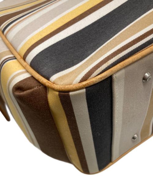 BURBERRY BLUE LABEL（バーバリー ブルー レーベル）BURBERRY BLUE LABEL (バーバリー ブルー レーベル) ストライプ柄バッグ マルチカラー サイズ:実寸サイズをご確認くださいの古着・服飾アイテム