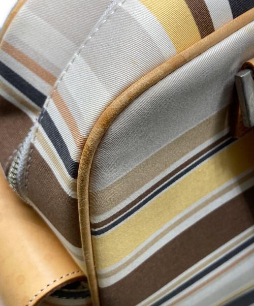 BURBERRY BLUE LABEL（バーバリー ブルー レーベル）BURBERRY BLUE LABEL (バーバリー ブルー レーベル) ストライプ柄バッグ マルチカラー サイズ:実寸サイズをご確認くださいの古着・服飾アイテム