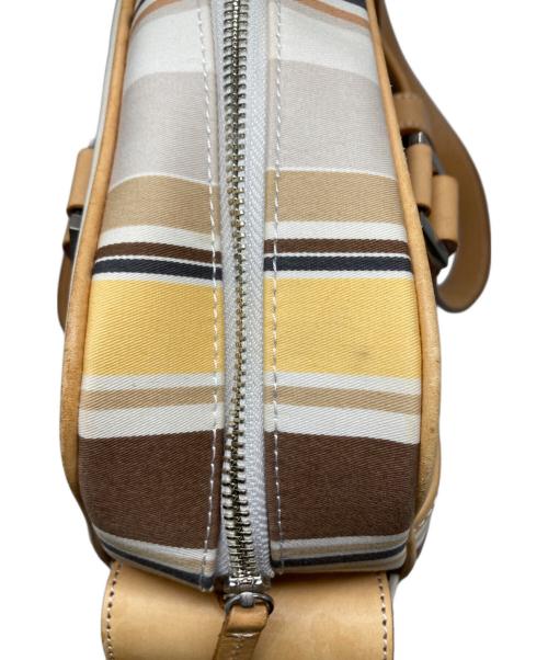 BURBERRY BLUE LABEL（バーバリー ブルー レーベル）BURBERRY BLUE LABEL (バーバリー ブルー レーベル) ストライプ柄バッグ マルチカラー サイズ:実寸サイズをご確認くださいの古着・服飾アイテム