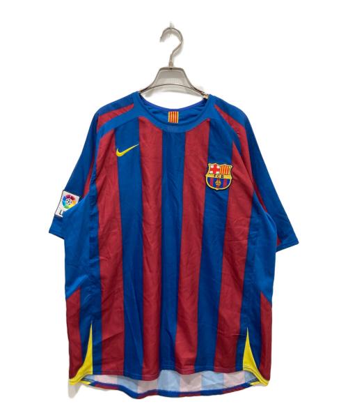 NIKE（ナイキ）NIKE (ナイキ) FCバルセロナ 2005-06 ホーム ゲームシャツ マルチカラー サイズ:XLの古着・服飾アイテム