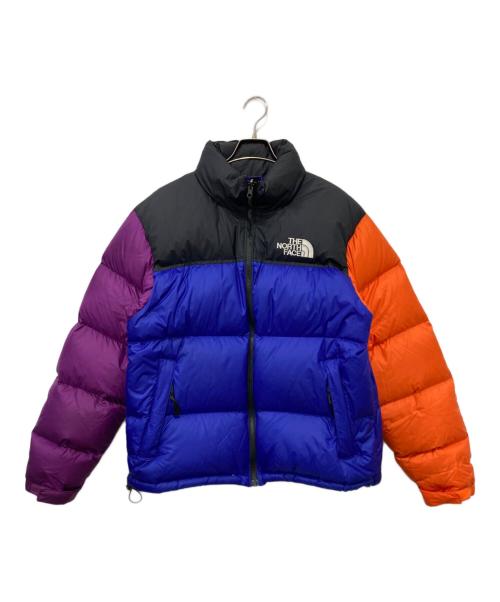 THE NORTH FACE（ザ ノース フェイス）THE NORTH FACE (ザ ノース フェイス) 1996 RETRO NUPTSE JACKET ブラック×ブルー サイズ:Mの古着・服飾アイテム
