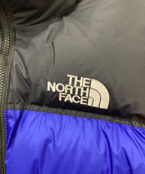 THE NORTH FACE（ザ ノース フェイス）THE NORTH FACE (ザ ノース フェイス) 1996 RETRO NUPTSE JACKET ブラック×ブルー サイズ:Mの古着・服飾アイテム