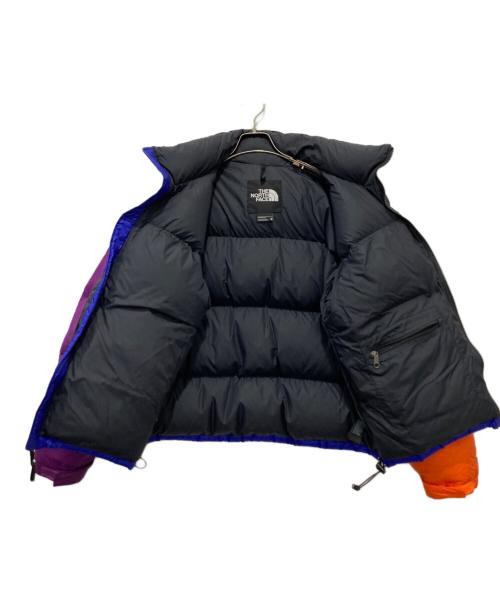 THE NORTH FACE（ザ ノース フェイス）THE NORTH FACE (ザ ノース フェイス) 1996 RETRO NUPTSE JACKET ブラック×ブルー サイズ:Mの古着・服飾アイテム