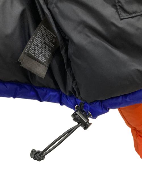 THE NORTH FACE（ザ ノース フェイス）THE NORTH FACE (ザ ノース フェイス) 1996 RETRO NUPTSE JACKET ブラック×ブルー サイズ:Mの古着・服飾アイテム