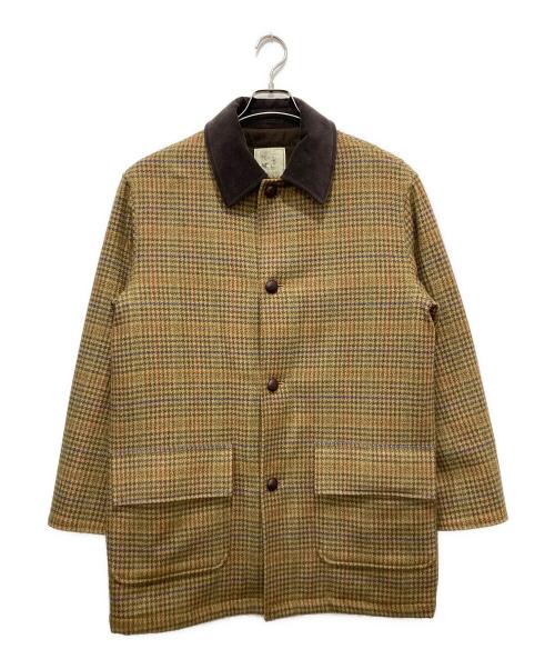 BROOKS BROTHERS（ブルックスブラザーズ）BROOKS BROTHERS (ブルックスブラザーズ) ツイードコート ブラウン サイズ:Ｓの古着・服飾アイテム