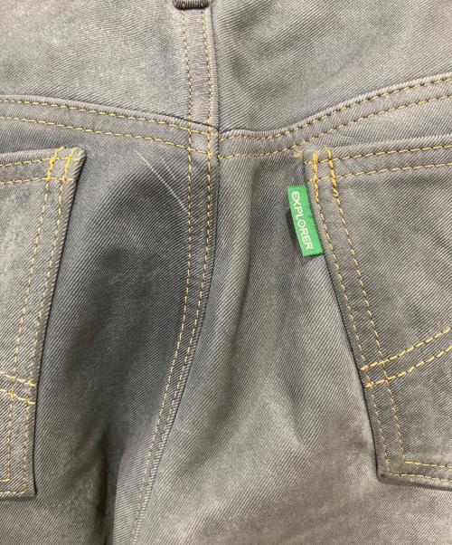 KUSHITANI EXPLORER JEANS（クシタニ エクスプローラージーンズ）KUSHITANI EXPLORER JEANS (クシタニ エクスプローラージーンズ) EXALITO WASHABLE LEATHER PANTS グレー サイズ:下記参照の古着・服飾アイテム
