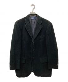 POLO RALPH LAUREN（ポロ・ラルフローレン）の古着「モールスキンテーラードジャケット」｜ブラック