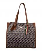 Orobiancoオロビアンコ）の古着「トートバッグ」｜ブラウン