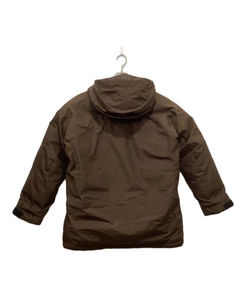 HELLY HANSEN（ヘリーハンセン）HELLY HANSEN (ヘリーハンセン) スリックダウンジャケット ブラウン サイズ:Mの古着・服飾アイテム