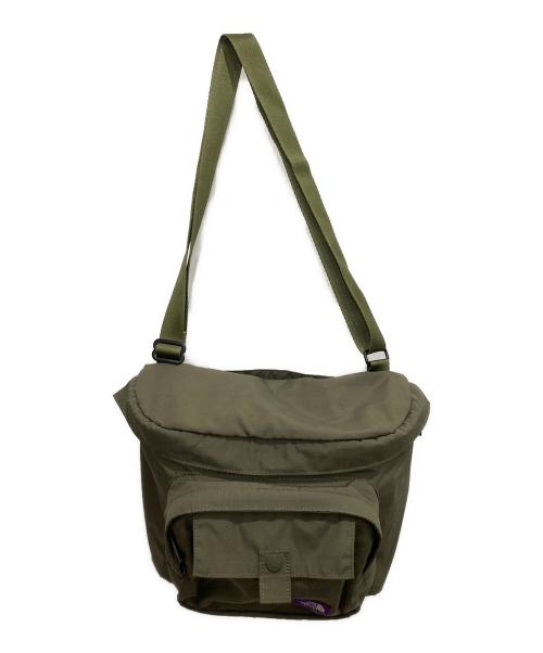 THE NORTHFACE PURPLELABEL（ザ・ノースフェイス パープルレーベル）THE NORTHFACE PURPLELABEL (ザ・ノースフェイス パープルレーベル) Mountain Wind Shoulder Bag カーキの古着・服飾アイテム