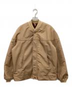 VIPビップ）の古着「カップショルダーダービージャケット」｜ベージュ