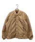 VIP（ビップ）の古着「カップショルダーダービージャケット」｜ベージュ