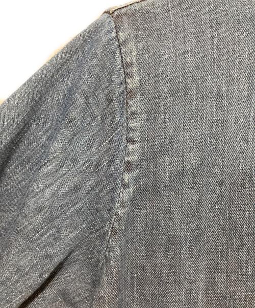 45R（フォーティファイブ・アール）45R (フォーティファイブ・アール) 45プチデニムのティアードフリルドレス インディゴ サイズ:2の古着・服飾アイテム