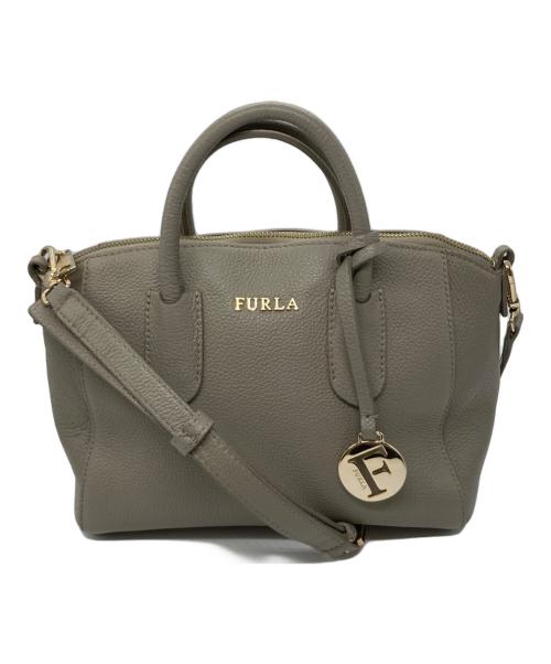 FURLA（フルラ）FURLA (フルラ) 2WAYバッグ ベージュの古着・服飾アイテム